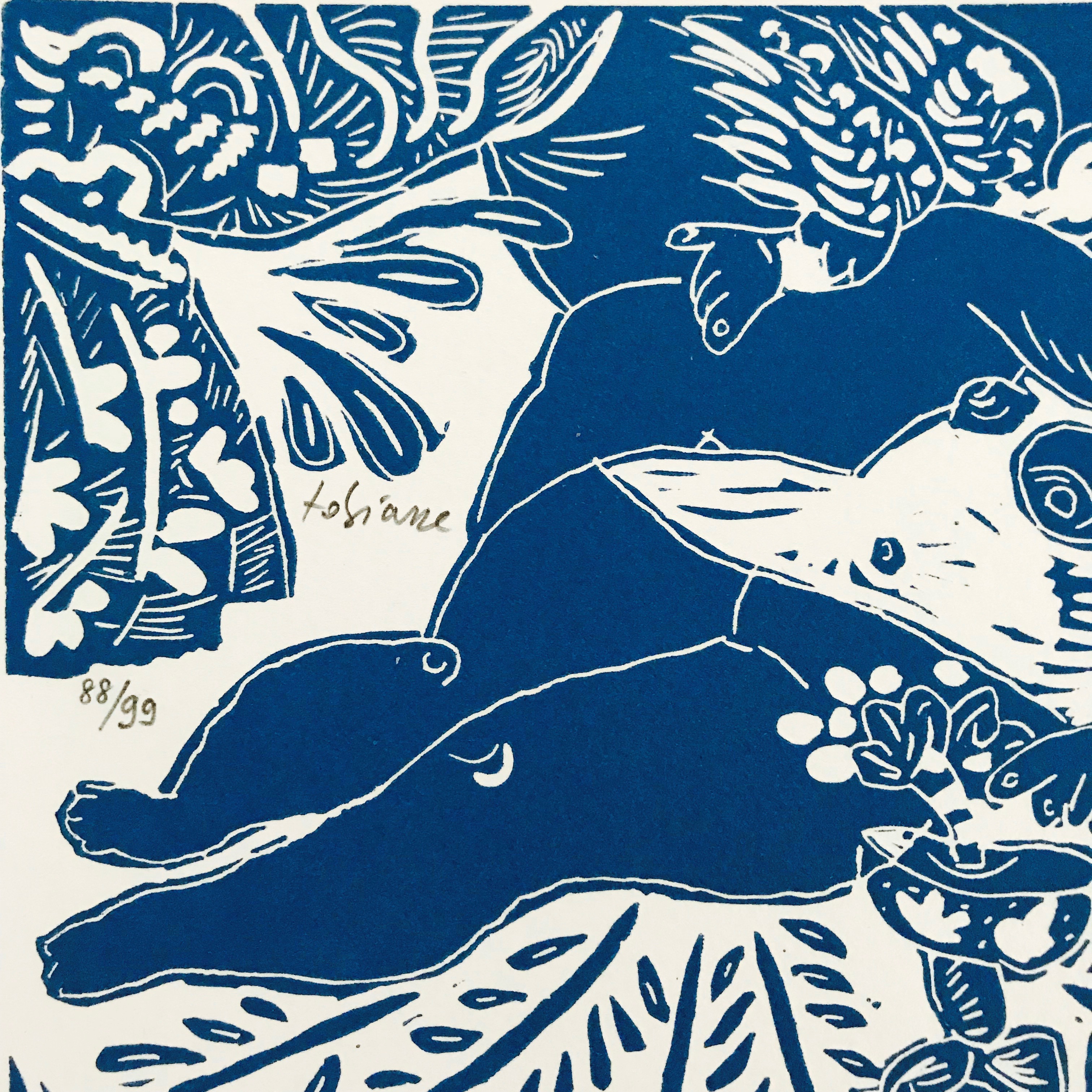 Theo Tobiasse - Fraaie lithografie - Oplage 99 - Gesigneerd - 1991 kopen? Bied vanaf 85!