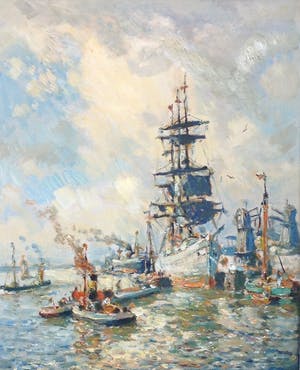 Evert Moll - Driemaster - C1551 kopen? Bied vanaf 300!