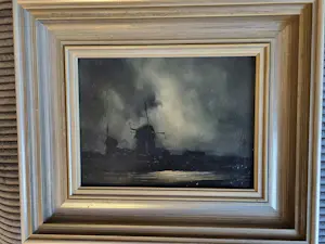 Harry Koster - Gesigneerd olieverfschilderij – 18 x 24 cm kopen? Bied vanaf 280!