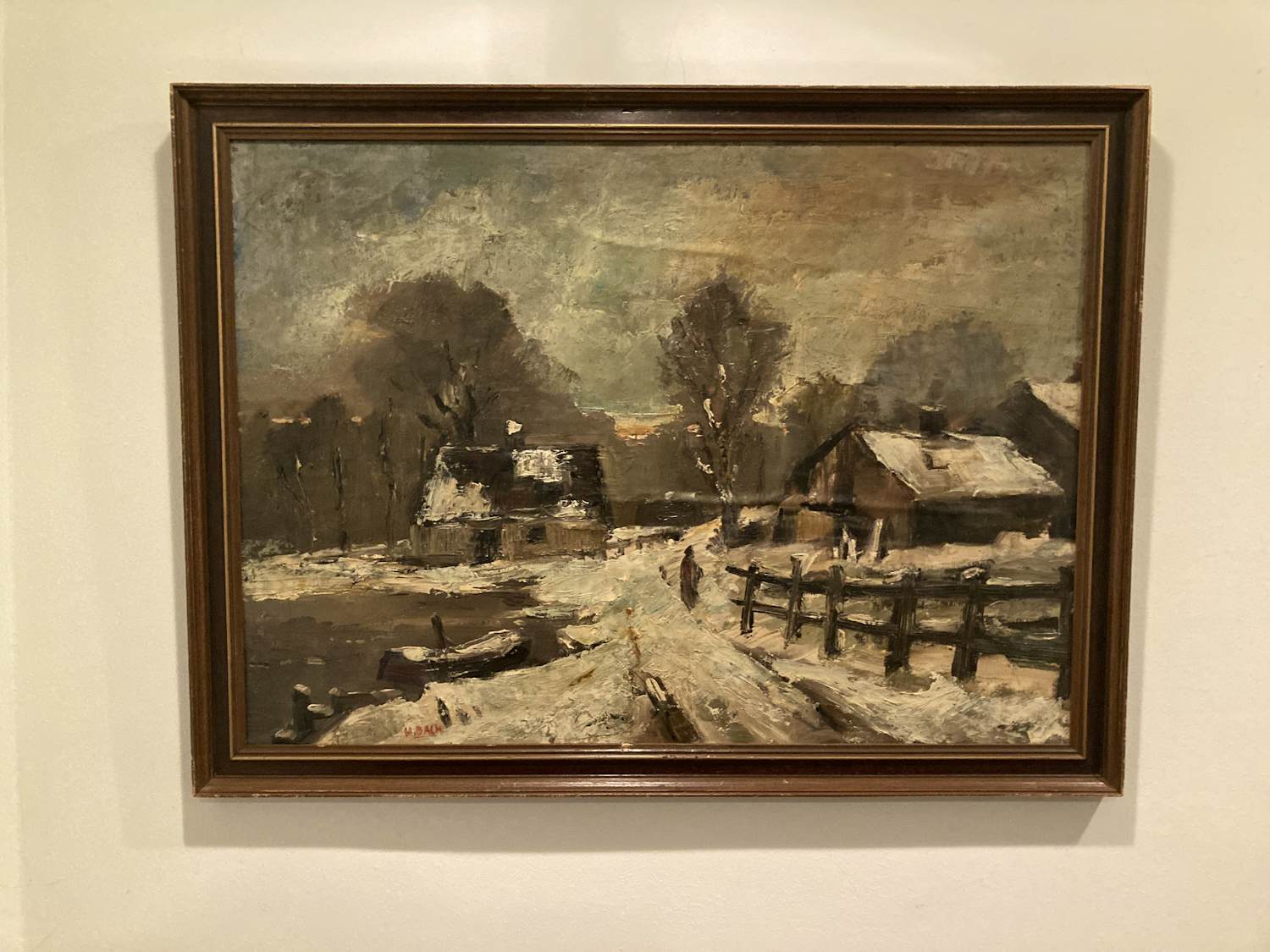 Harry Balm - Boerderijen in sneeuwlandschap kopen? Bied vanaf 85!