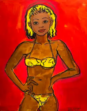 Buy Peter Klashorst - 'Brazilian love' op doek? Bid from 325!