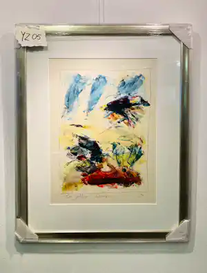 Buy Piet Jetten - Vultures met lijst! ( opslag extern)? Bid from 219!
