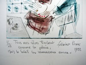 Niet of onleesbaar gesigneerd - Tous mes rêves..... - ets1988- kopen? Bied vanaf 1!