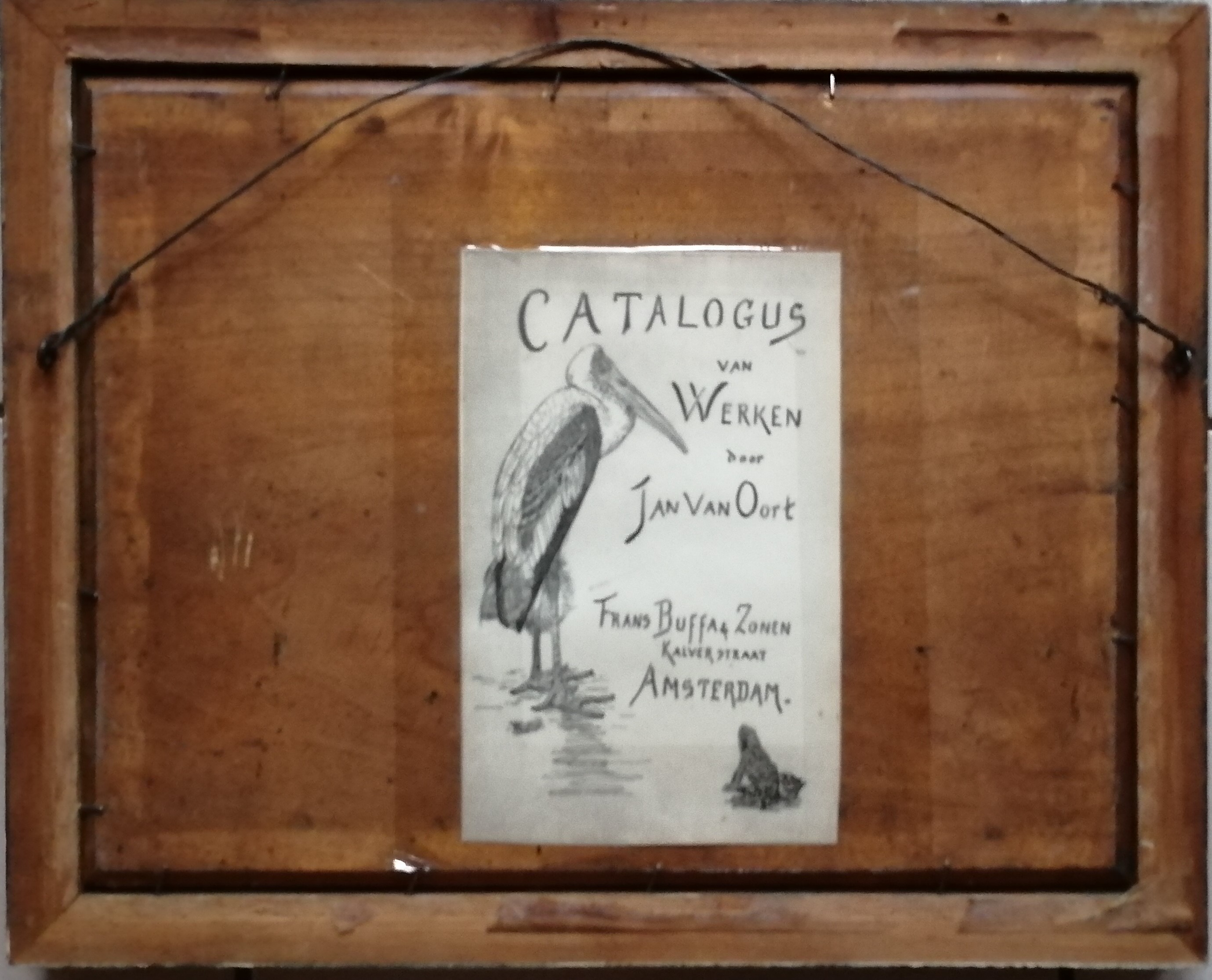 Jan van Oort - Kikker bij bloeiende waterlelie tussen het riet kopen? Bied vanaf 475!