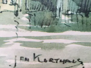 Jan Korthals - Oudeschans met Montelbaanstoren kopen? Bied vanaf 69!