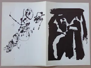 Lucebert - "LITHOLOGIE" / BOEKJE 10 GEDICHTEN + 10 ZW-W LITHO'S / 31x23cm / 1959 kopen? Bied vanaf 25!