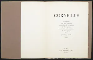 Corneille - Litho, Dialogue en tryptique kopen? Bied vanaf 150!