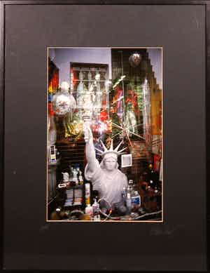 Paul Huf - Foto, Etalage - Ingelijst verkocht voor € 80!