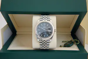 130- Originele Rolex 126334 -Oyster Perpetual Datejust II 41 extra schakel ZGAN! kopen? Bied vanaf 7200!