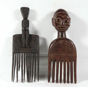 Luba - & Kuba - Lot van twee haarkammen met figuren kopen? Bied vanaf 1!