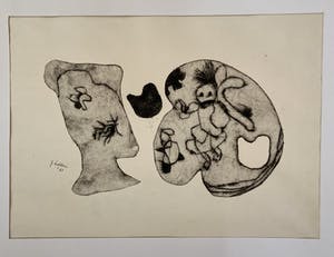 Pieter Holstein - Bijzondere vroege ets! kopen? Bied vanaf 65!