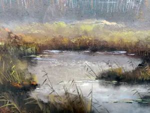 Gerard Cox (sr.) - Heidelandschap met ven kopen? Bied vanaf 70!