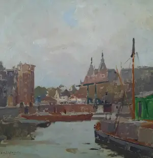 Evert-Jan Ligtelijn - Schreierstoren en Centraal Station Amsterdam kopen? Bied vanaf 410!