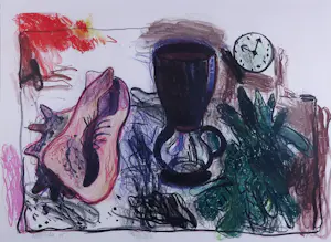 Anton Martineau - Litho, Stilleven I - Ingelijst (Groot) kopen? Bied vanaf 80!