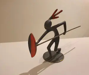 Franz Hagenauer - Afrikaanse krijger kopen? Bied vanaf 75!