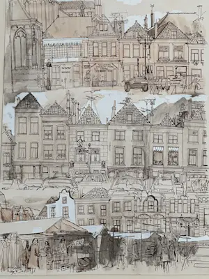 Arien van Waterland - Delft, Grote Markt Nov '74 kaufen? Bieten Sie von 49!