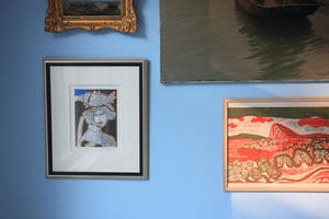 Corneille - Abstracte compositie met vrouw, vis en kat kopen? Bied vanaf 225!