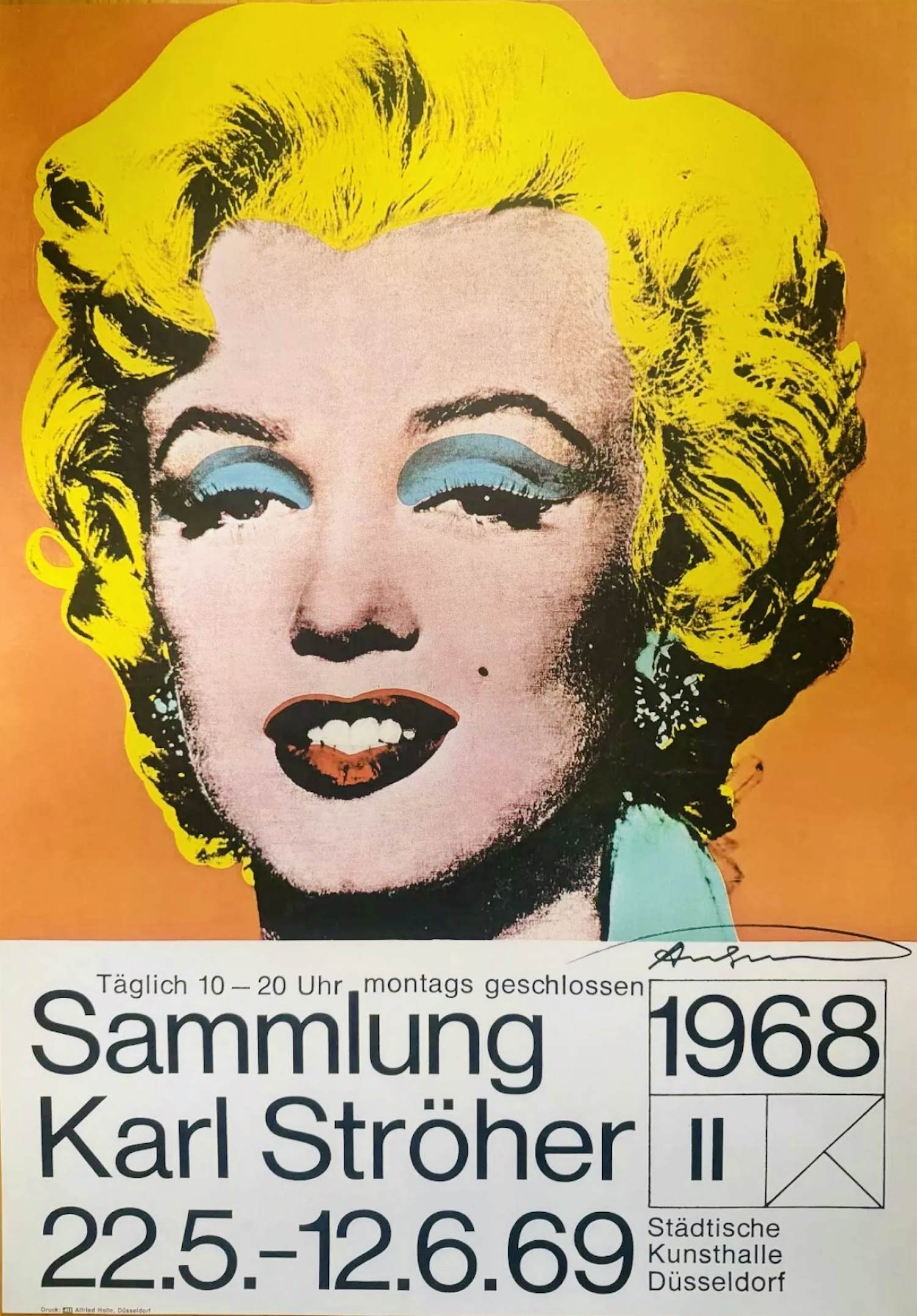 Andy Warhol - Oorspronkelijke affiche 1968. verkocht voor € 150!