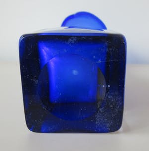 Bo Borgstrom - Kobalt blauwe Trompet of Tulp vaas - Aseda Glasbruk kopen? Bied vanaf 28!