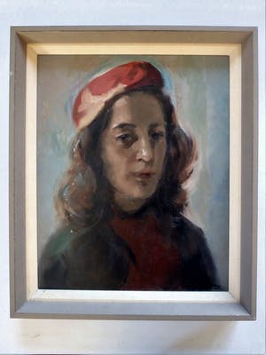 Louis Henno - Damesportret kopen? Bied vanaf 60!