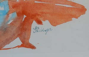 Sonja Dwinger - Aquarel vrouwelijk naakt kopen? Bied vanaf 80!