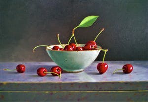 Jan Hoedemakers - Schaaltje kersen kopen? Bied vanaf 475!