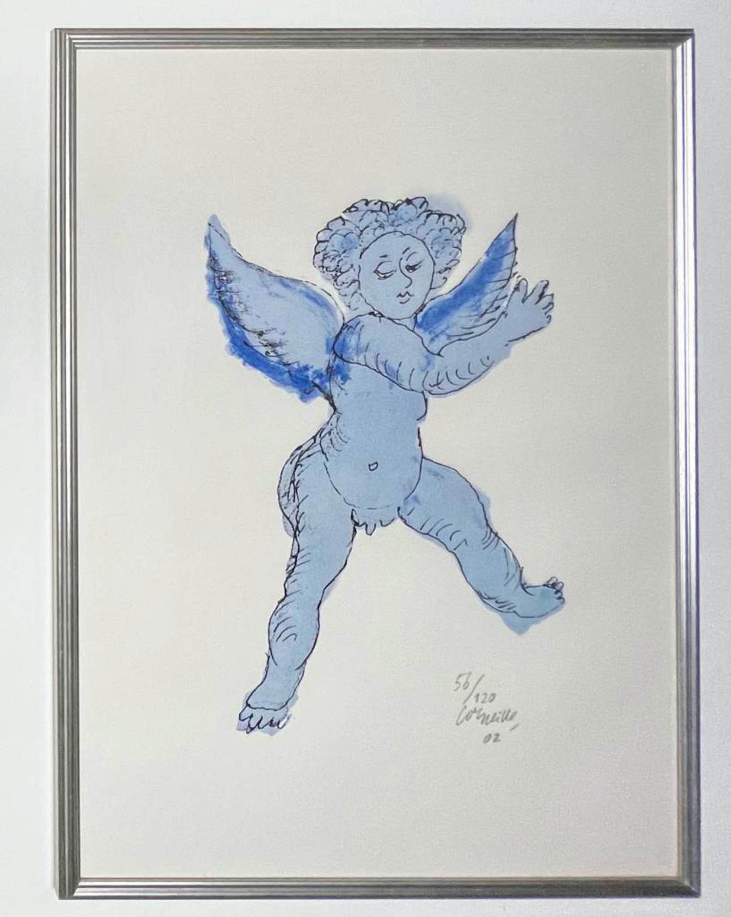 Corneille - ingelijste litho De engel naar Rubens, 2002 kopen? Bied vanaf 230!