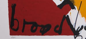 Herman Brood - Zeefdruk, Moeder en kind kopen? Bied vanaf 100!