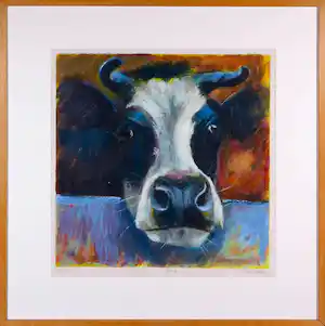 Theo Onnes - Zeefdruk, Anna - Ingelijst vendu pour 60€ !