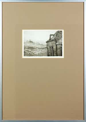 Reinder Homan - Ets, Aan het eind van de lijn verkocht voor € 50!