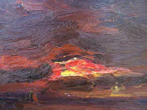 Paul Permeke - Schepen op zee. kopen? Bied vanaf 260!