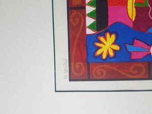 Clemens Briels - Vases with flowers at the sides kopen? Bied vanaf 10!