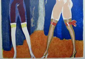 Kees van Dongen - Gravure 1001 nacht: 'La comparaison' kopen? Bied vanaf 20!