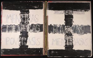 Arty Grimm - & Miguel Ybanez - Kapitaal kunstenaarsboek met 32 bladzijden met werk in gemengde techniek kopen? Bied vanaf 350!
