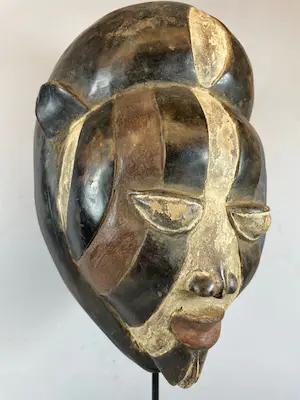 Igbo - 221043 - African IGBO BULU Mask - Nigeria. kopen? Bied vanaf 45!