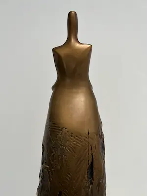 Robert Csikszentmihalyi - bronzen sculptuur | 'Maternity' | 1981 kopen? Bied vanaf 1200!