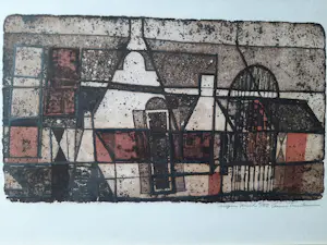 Anne Huitema - Litho, Zonder titel kopen? Bied vanaf 40!