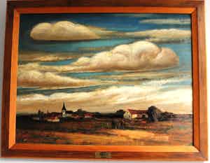 Prosper De Troyer - Landschap verkocht voor € 600!