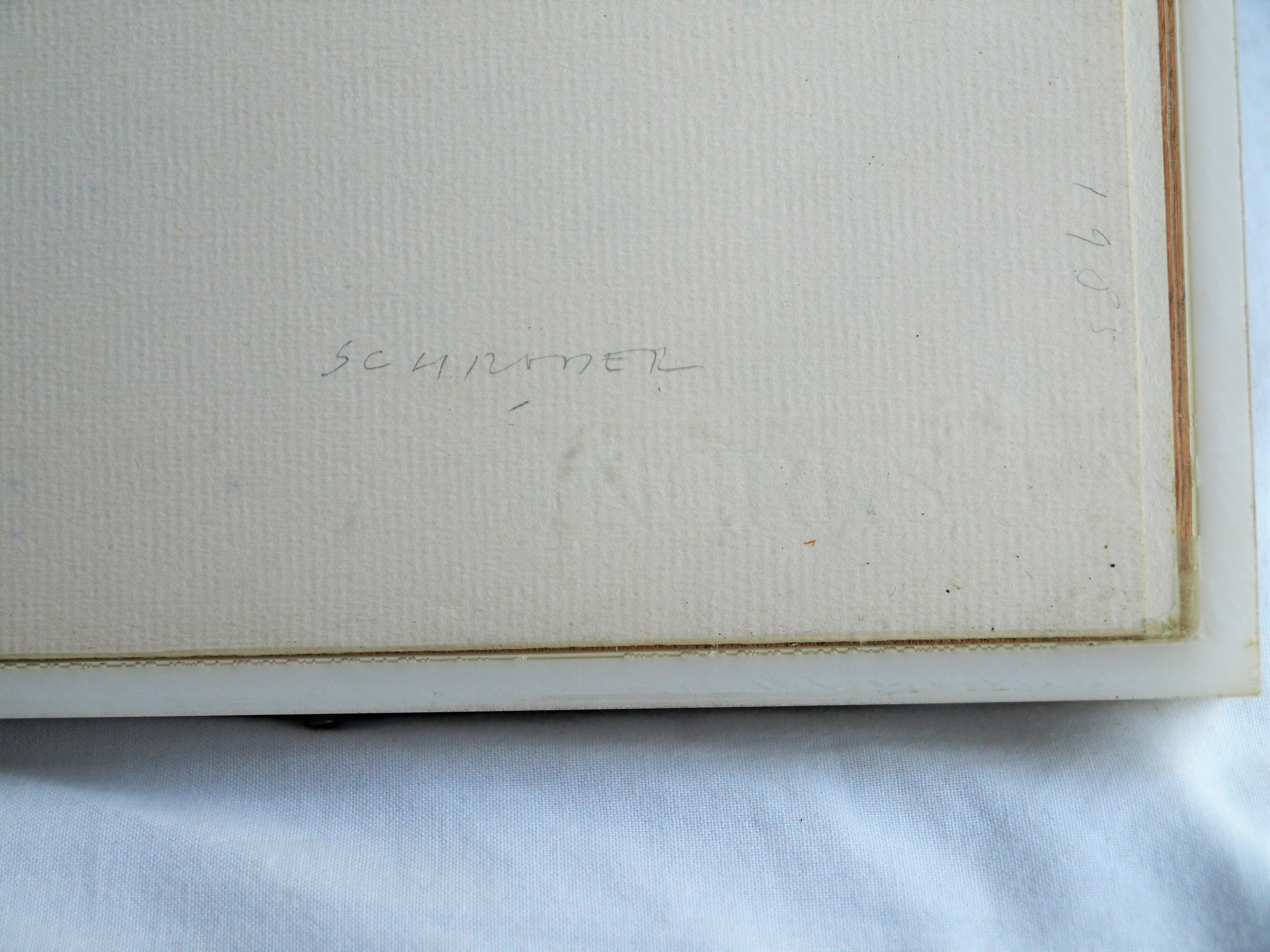 Niet of onleesbaar gesigneerd - Pastel , Abstracte compositie – 72 x 102 cm - 1985  kopen? Bied vanaf 1!