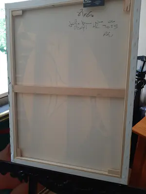 Patricia Kleyman - Acryl op doek. Titel, "Nu au vase rouge sur fond de cubisme " kopen? Bied vanaf 160!