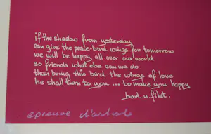 Bart Filet - Peace Bird - litho, epreuve exemplaar kopen? Bied vanaf 65!