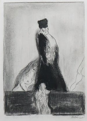 Luis Filcer - Ets, Zonder titel XXXIII - Ingelijst kopen? Bied vanaf 1!