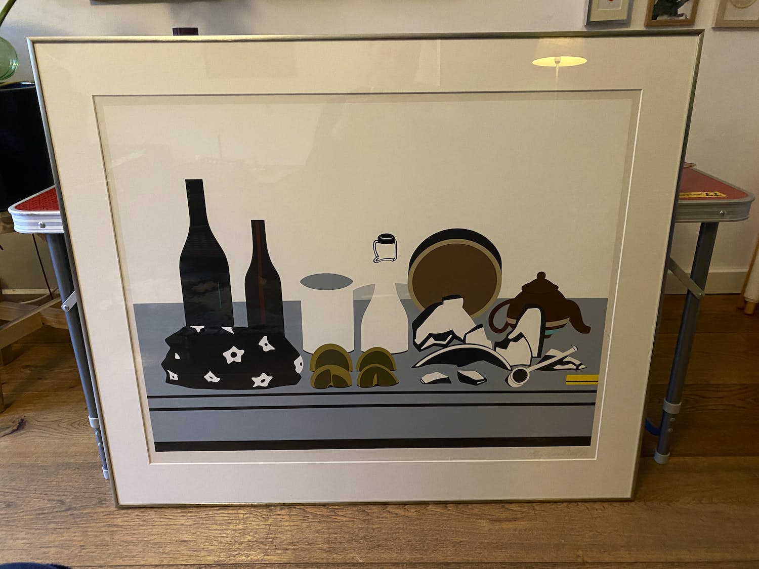 Rudi van de Wint - Stilleven zeefdruk groot kopen? Bied vanaf 100!