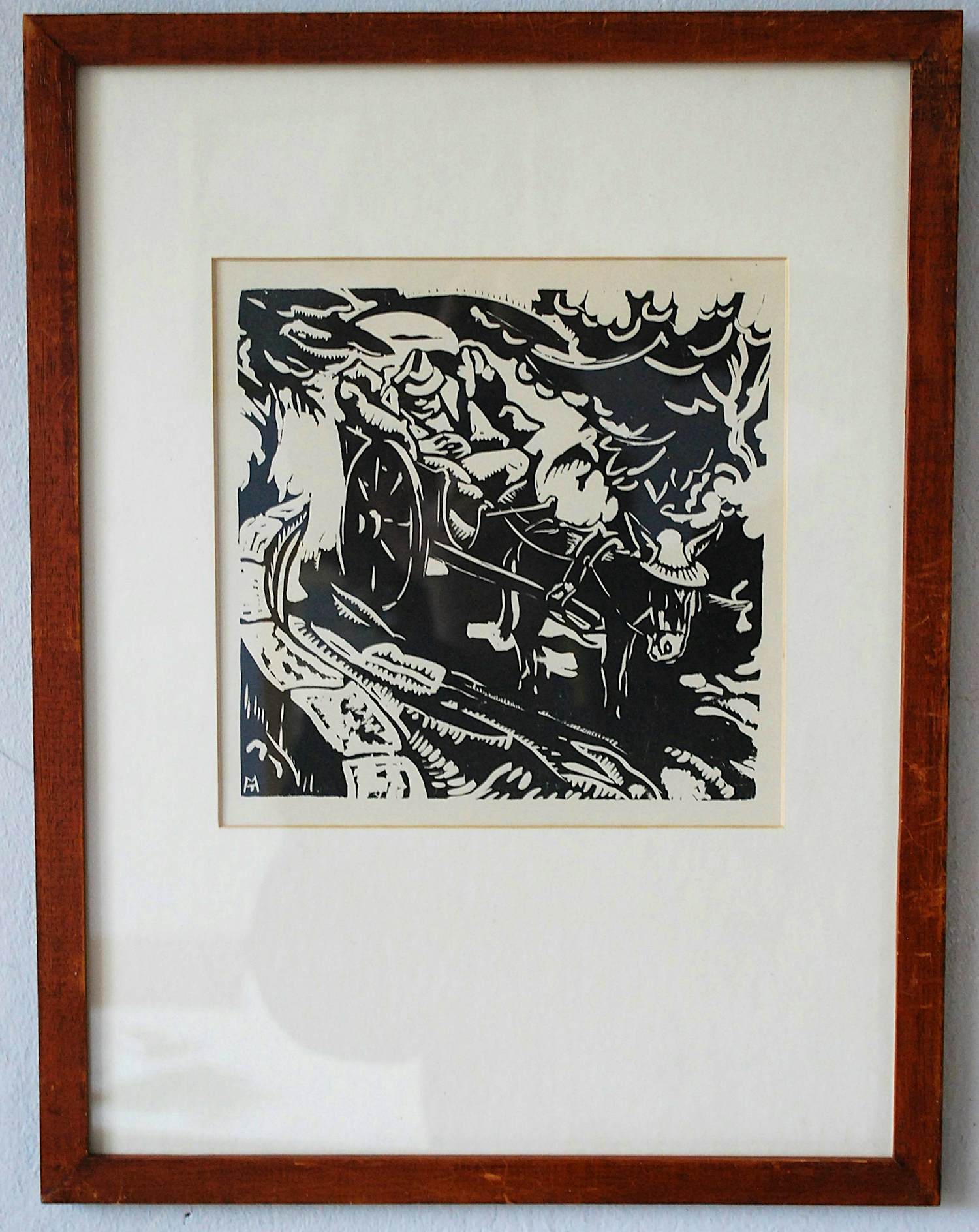 Harmen Meurs - houtsnede 1928 kopen? Bied vanaf 10!