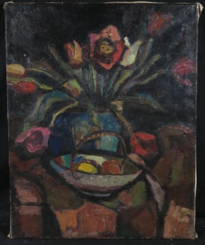 Jan Michels - Olieverf op doek, Stilleven kopen? Bied vanaf 1!