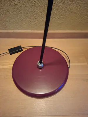 Hala - Vintage Hala Zeist rode vloerlamp, uplighter. Designer Herman Busquet kopen? Bied vanaf 275!