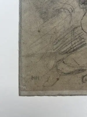 Matthijs Maris - tekening van twee figuren kopen? Bied vanaf 825!