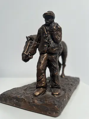 Maria Klinkenberg - Sculptuur | 'Scheepsjager Wildervank' | 1989 kopen? Bied vanaf 1!