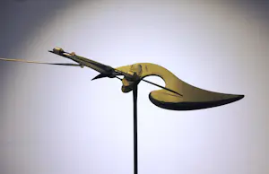 Jorg Wiele - Einzigartige kinetische/bewegliche Skulptur (Messing, Stahl, Kupfer) + 3 Bücher kopen? Bied vanaf 3000!