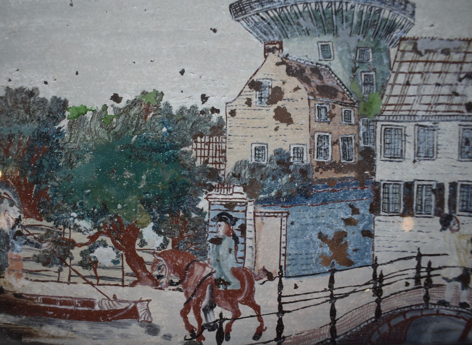 Niet of onleesbaar gesigneerd - Gesigt van de Losduinscheweg DenHaag omstreeks 1750 kopen? Bied vanaf 1!
